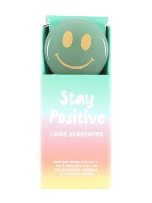 Stay Positive Aventurine Happy Face Crystal
