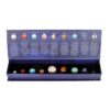 Solar System Gemstone Crystal Sphere Set