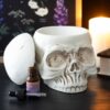 Weathered Skull Oil Burner and Wax Warmer