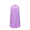 Calming Crystal Candle with Rough Amethyst - Meditation Decor - View 3