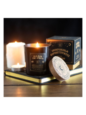 Summon the Spirits Talking Board White Sage Candle - Witchcraft Ritual