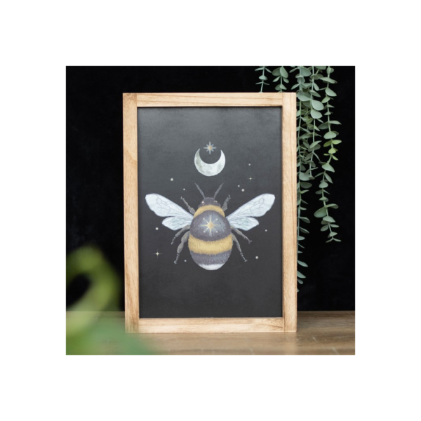 Forest Bee Framed Wall Print Forest Bee Framed Wall Print - Spiritual Home Decor