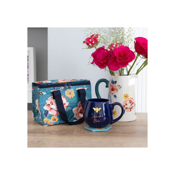 Bee-utiful Floral Lunch Bag - Spiritual Home Decor - View 5