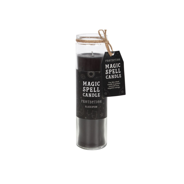 Protection Opium Magic Spell Tube Candle - Witchcraft Ritual - View 2
