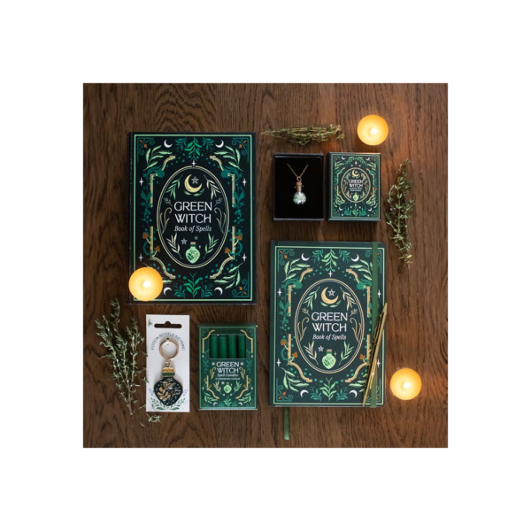 Pack of 12 Green Witch Spell Candles - Witchcraft Ritual - View 5
