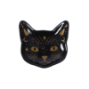 Magick Black Cat Face Trinket Dish