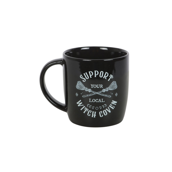 Support Your Local Witch Coven Mug - Witchcraft Ritual - View 2