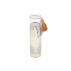 Aphrodite Goddess Tube Candle with Rose Quartz Crystals - Meditation Decor - View 2