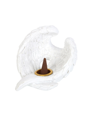 Angel Wing Resin Incense Cone Burner