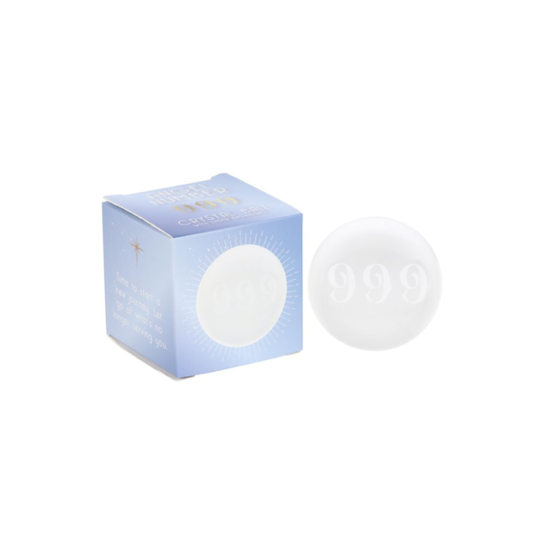 999 Angel Number Crystal Ball - Crystal Healing - View 2