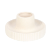 Cream Ribbed Smudge Bowl - Aromatherapy - View 3