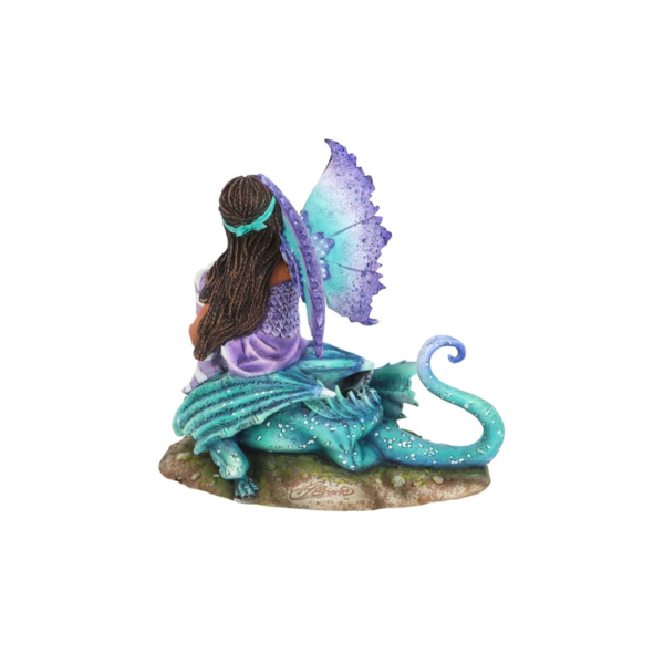 16cm Dragon Perch Fairy Figurine by Amy Brown - Figurine - View 3