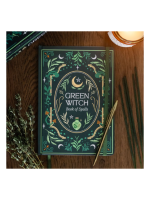 Green Witch A5 Notebook Green Witch A5 Notebook - Witchcraft Ritual