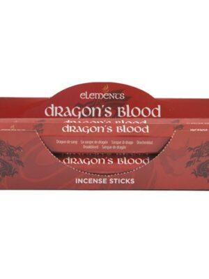 Set of 6 Packets of Elements Dragon’s Blood Incense Sticks Set of 6 Packets of Elements Dragon's Blood Incense Sticks - Aromatherapy