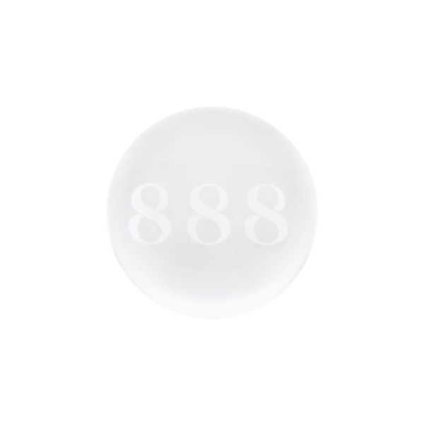 888 Angel Number Crystal Ball - Crystal Healing - View 3