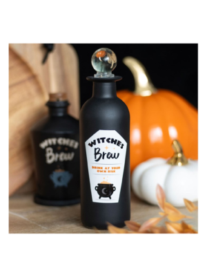 Decorative Witches Brew Glass Potion Bottle Decorative Witches Brew Glass Potion Bottle - Witchcraft Ritual
