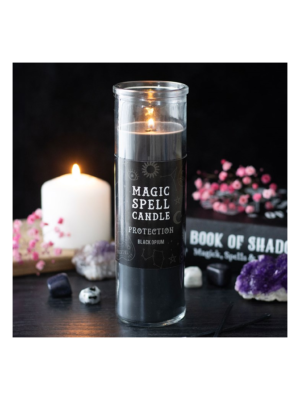 Protection Opium Magic Spell Tube Candle - Witchcraft Ritual