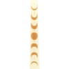 Set of 3 Off White Moon Phases Taper Dinner Candles - Witchcraft Ritual - View 4