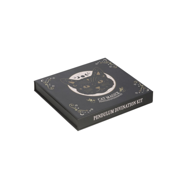 Black Cat Magick Pendulum Divination Kit