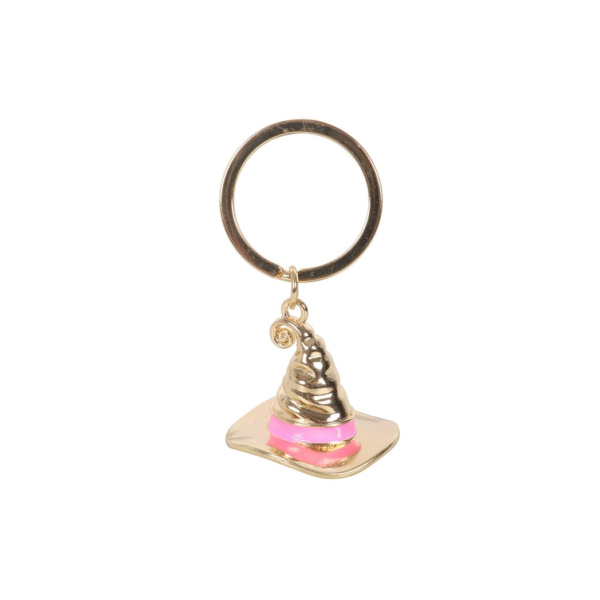 Good Witch Alloy Witch Hat Keyring - Witchcraft Ritual - View 4