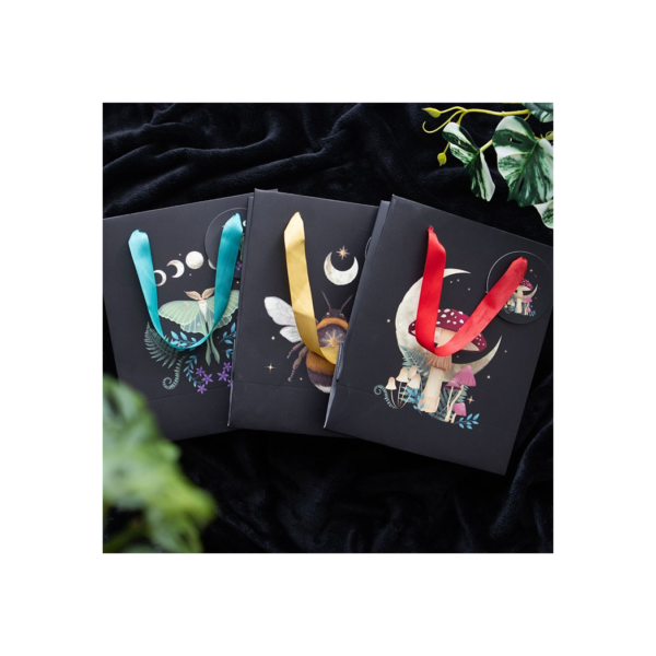 23cm Medium Forest Bee Gift Bag - Gothic Decor - View 5