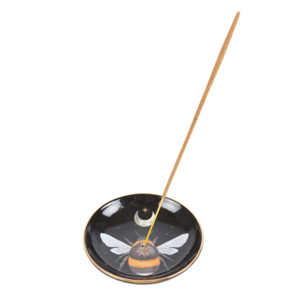 Forest Bee Ceramic Incense Plate - Aromatherapy - View 2
