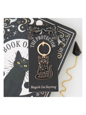 The Protector Magick Black Cat Keyring