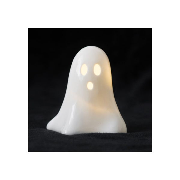 Ceramic Light Up LED Ghost Ceramic Light Up LED Ghost - Witchcraft Ritual