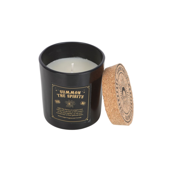 Summon the Spirits Talking Board White Sage Candle - Witchcraft Ritual - View 4