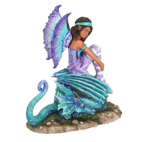 16cm Dragon Perch Fairy Figurine by Amy Brown - Figurine - View 4