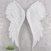 Pair of Large Glitter Angel Wings - Angel Figurine - View 3