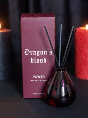 Dragon’s Blood Resin & Myrrh Reed Diffuser Dragon's Blood Resin & Myrrh Reed Diffuser - Gothic Decor