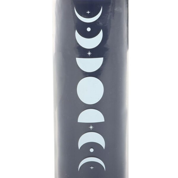 Blue Moon Phase Fig & Vanilla Scented Glass Tube Candle - Witchcraft Ritual - View 3
