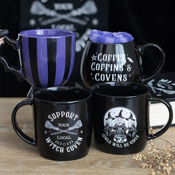 Support Your Local Witch Coven Mug - Witchcraft Ritual - View 5