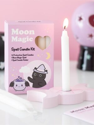 Moon Magic Spell Candle Kit Moon Magic Spell Candle Kit - Witchcraft Ritual