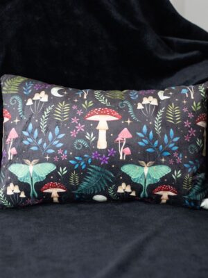 40cm Rectangular Dark Forest Print Cushion 40cm Rectangular Dark Forest Print Cushion - Gothic Decor