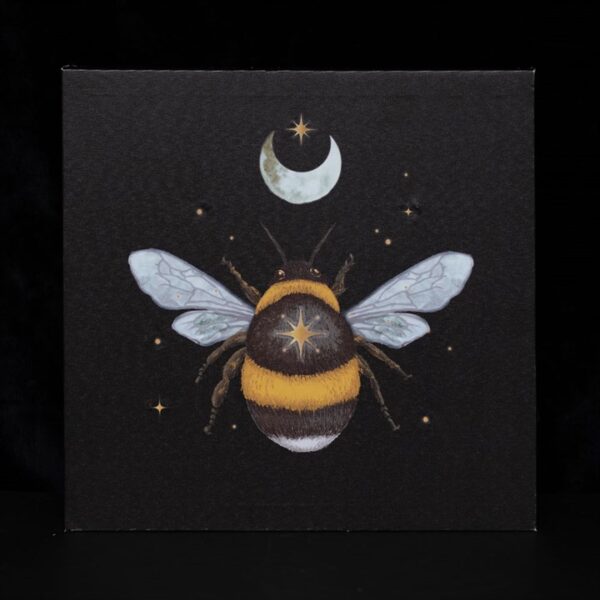 Forest Bee Light Up Canvas Plaque - Spiritual Home Decor - View 2
