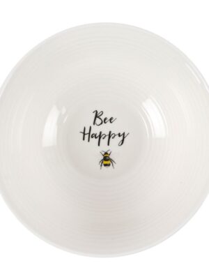 Bee Happy Ceramic Bowl Bee Happy Ceramic Bowl - Spiritual Home Decor