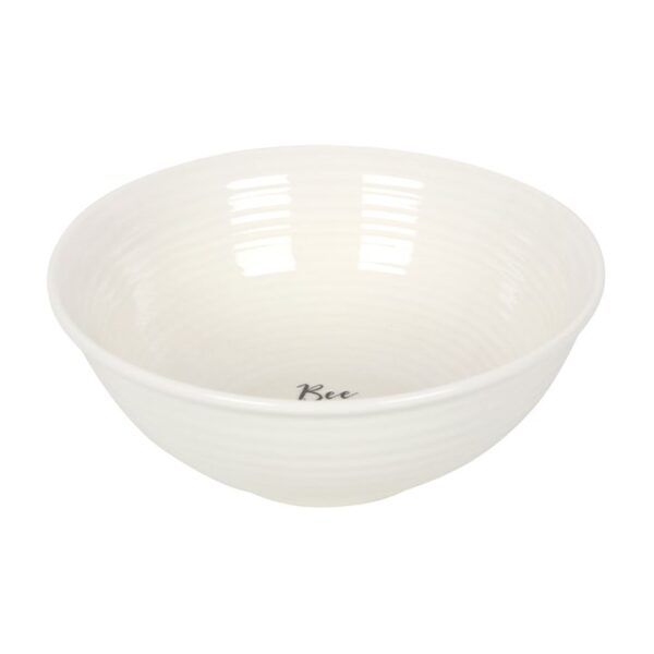 Bee Happy Ceramic Bowl - Spiritual Home Decor - View 2