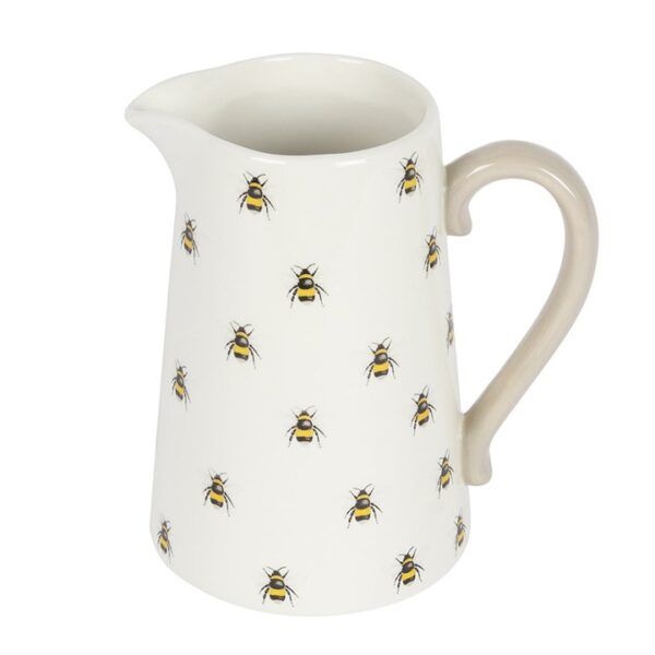 Bee Ceramic Flower Jug - Spiritual Home Decor - View 3
