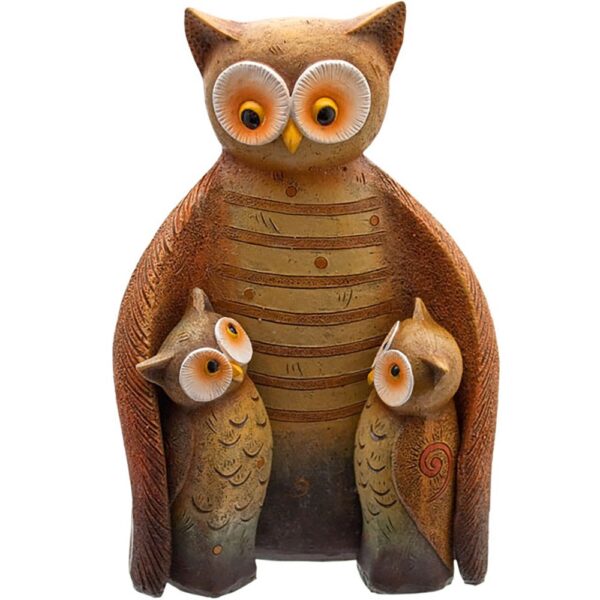 Owl Family - Spiritual Home Decor