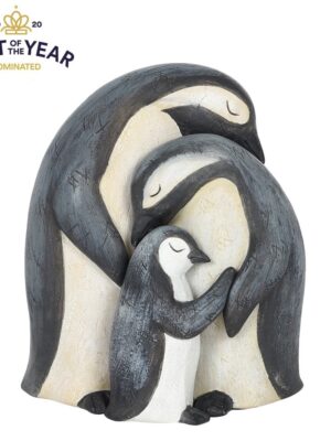 Penguin Family Ornament - Spiritual Home Decor
