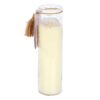 Aphrodite Goddess Tube Candle with Rose Quartz Crystals - Meditation Decor - View 3