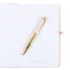 Goddess Energy A5 Manifestation Journal and Rose Quartz Crystal Pen - Meditation Decor - View 4