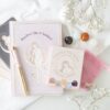 Goddess Energy A5 Manifestation Journal and Rose Quartz Crystal Pen - Meditation Decor - View 6