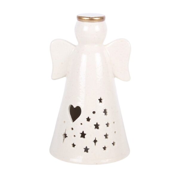 Small LED Light Up Angel Decoration - Angel Figurine - View 2