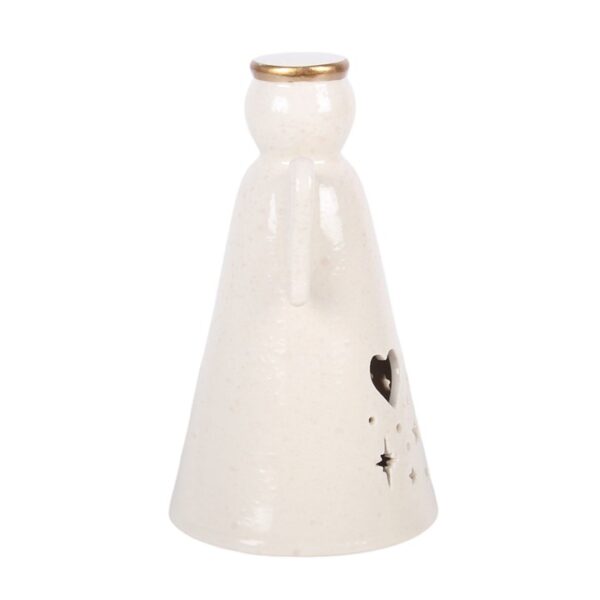 Small LED Light Up Angel Decoration - Angel Figurine - View 3