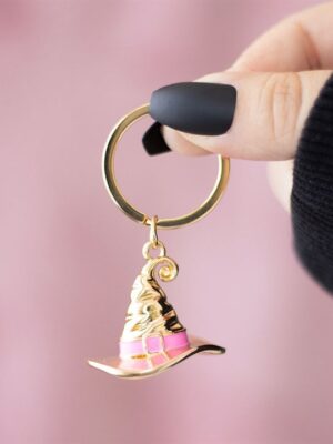 Good Witch Alloy Witch Hat Keyring Good Witch Alloy Witch Hat Keyring - Witchcraft Ritual
