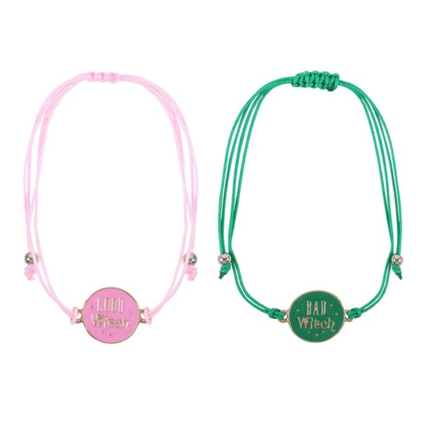 Set of 2 Good Witch and Bad Witch Bracelets - Witchcraft Ritual - View 4