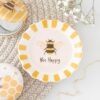 Striped Bee Happy Trinket Dish Striped Bee Happy Trinket Dish - Spiritual Home Decor